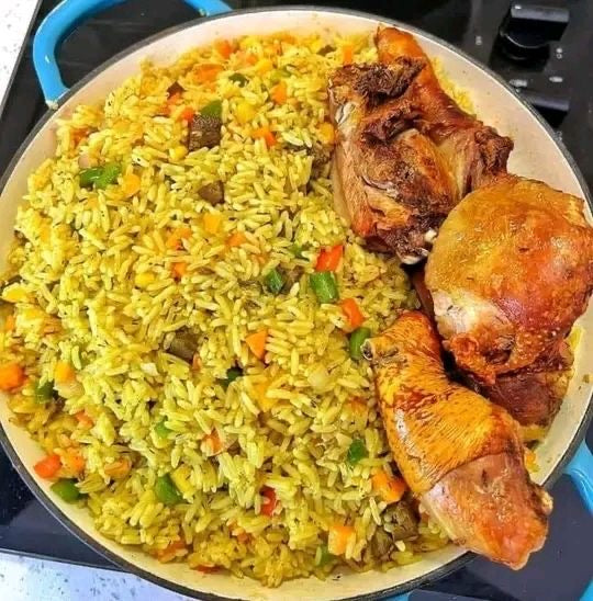 Fried Rice + Chicken
