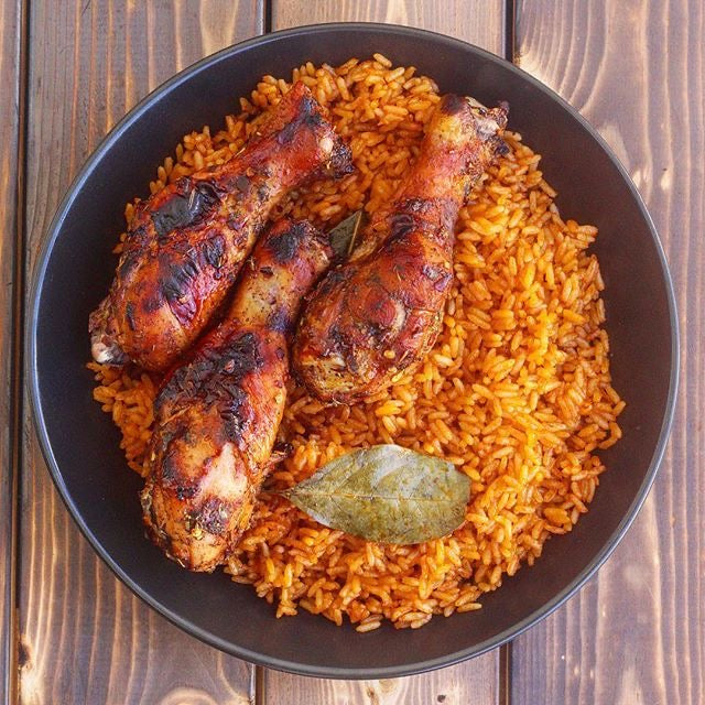 Jollof Rice + Beef